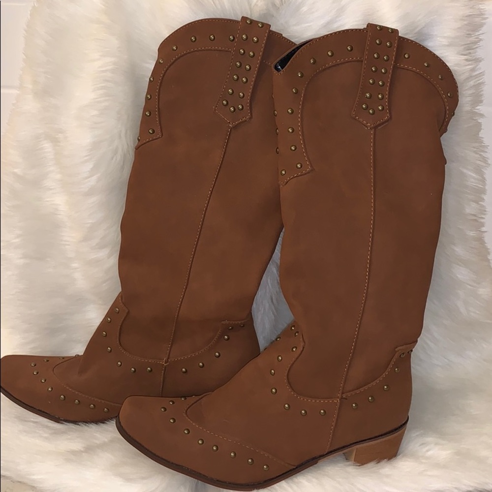 Brown Vintage Boots